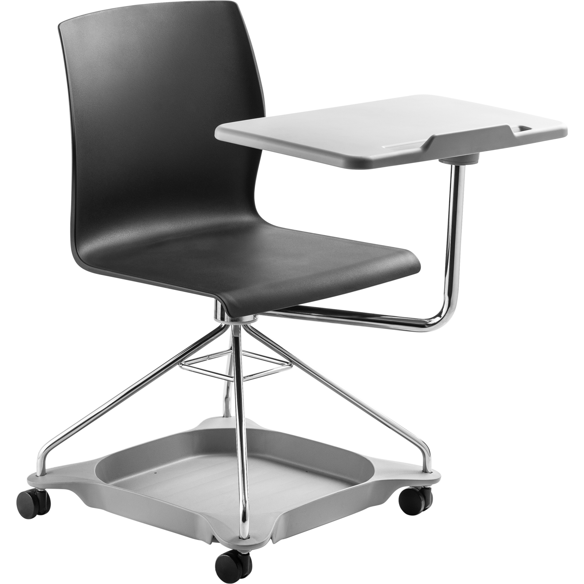 National Public Seating, Chair on the Go, Width 24.75 in, Height 34 in, Depth 32.5 in, Model# COGO-10